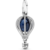 Pandora 798064NMB Blauwe Luchtballon Reis Bedel