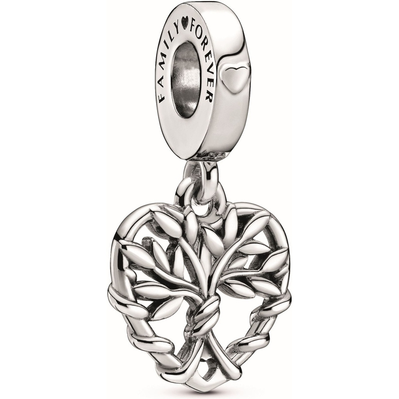 Pandora 799149C00 Heart Family Tree Dangle Charm