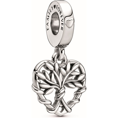Pandora 799149C00 Heart Family Tree Dangle Charm