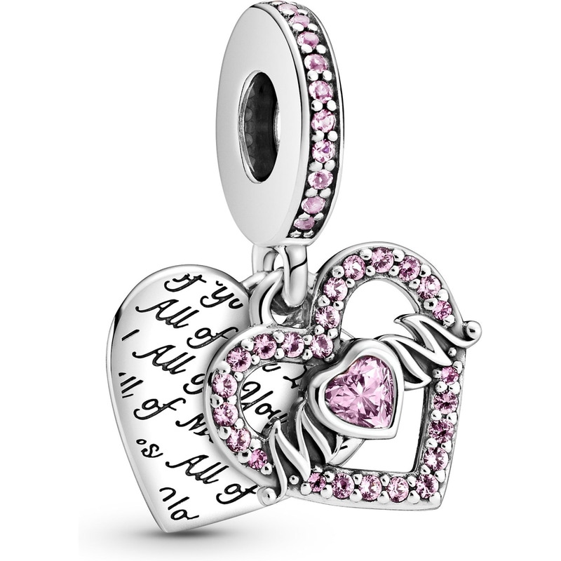 Pandora 799402C01 Heart & Mum Dangle Charm
