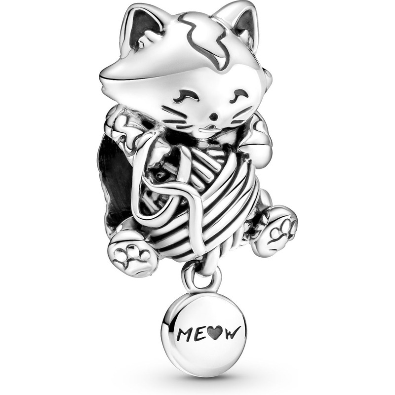 Pandora 799535C00 Kitten & Bol Wol Bedel