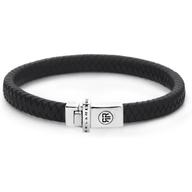 Rebel & Rose RR-L0139-S Small Braided Black armband