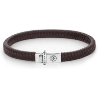 Rebel & Rose RR-L0140-S Small Braided Brown armband