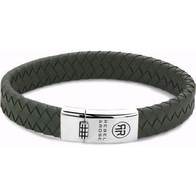 Rebel & Rose RR-L0148-S Braided Flat 925 Ranger armband