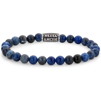 Rebel & Rose RR-60116-V Midnight Blue Vintage armband 6 mm