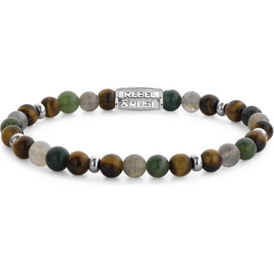 Rebel & Rose RR-60144-S Mountain forest armband 6 mm