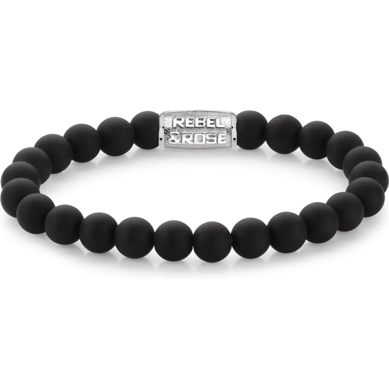 Rebel & Rose RR-80021-S Mad Panther armband 8 mm