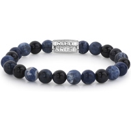 Rebel & Rose RR-80045-S Blue Rocks armband 8 mm