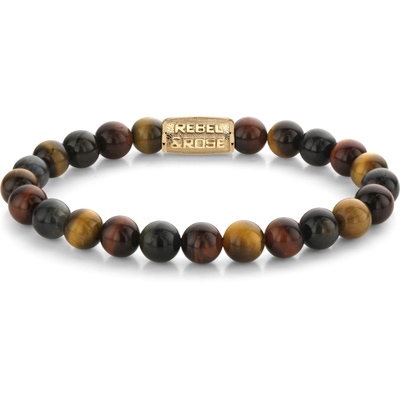 Rebel & Rose RR-80088-G Who's Afraid of the Tiger? Gold armband 8 mm