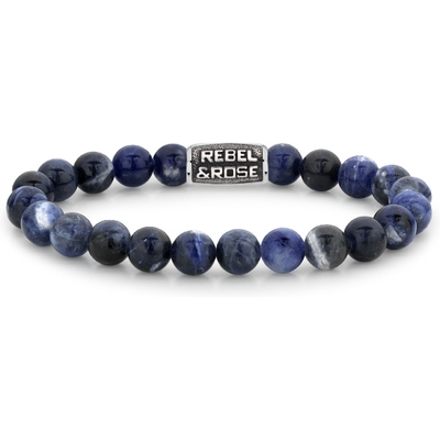 Rebel & Rose RR-80096-V Midnight Blue Vintage armband 8 mm