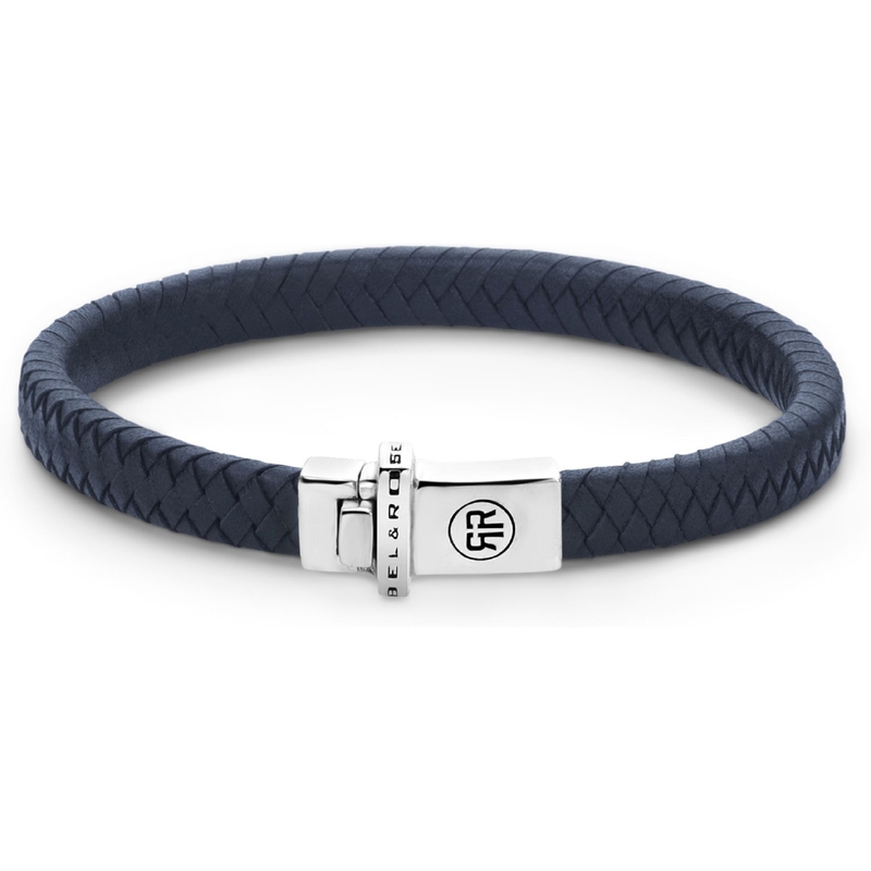 Rebel & Rose RR-L0150-S Small Braided Navy armband