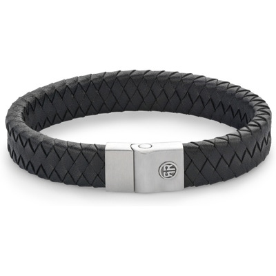 Rebel & Rose RR-M0042-S Full Metal Premium Black armband 12 mm