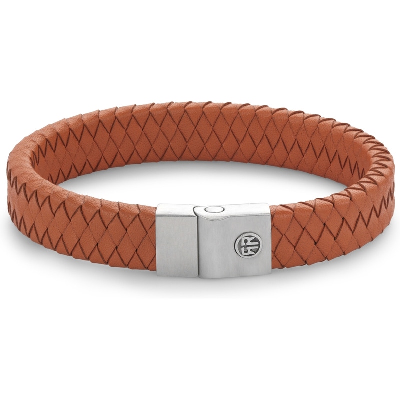 Rebel & Rose RR-M0051-S Full Metal Premium Orange armband 12 mm