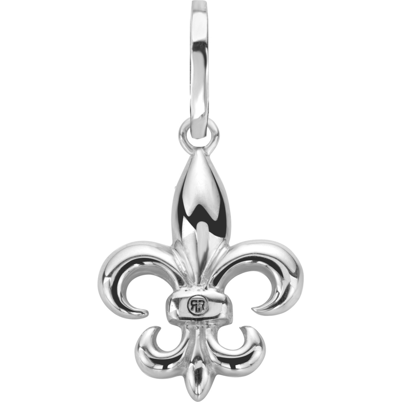 Rebel & Rose RR-PD014-S Fleur de Lis zilveren hanger