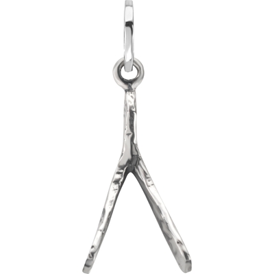 Rebel & Rose RR-PD015-S Wish Me Luck Small zilveren hanger