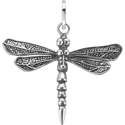 Rebel & Rose RR-PD016-S Dragonfly Small zilveren hanger