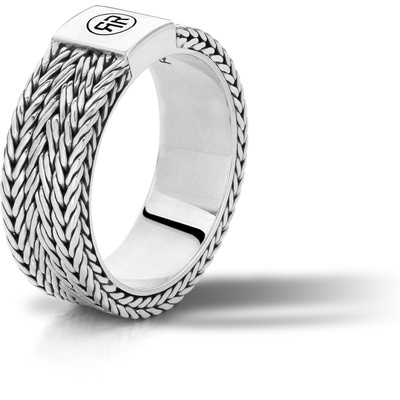 Rebel & Rose RR-RG020-S Triton zilveren ring 7,8 mm