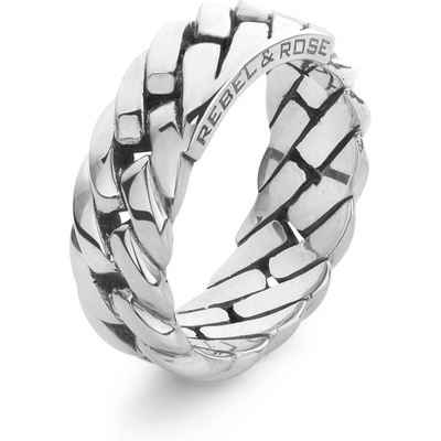 Rebel & Rose RR-RG054-S Hades zilveren ring 8 mm