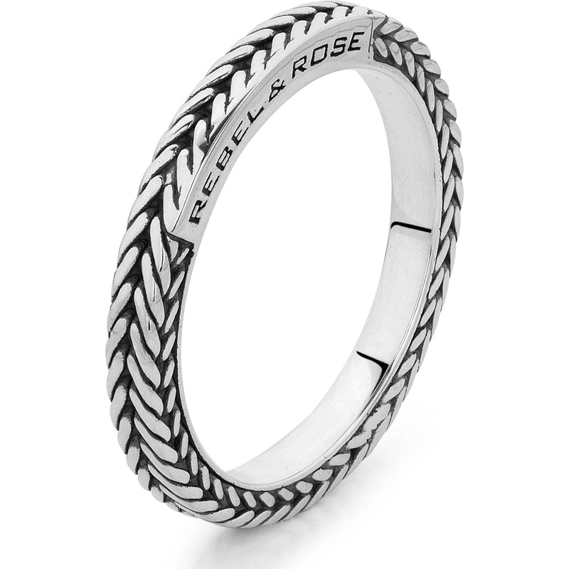 Rebel & Rose RR-RG058-S Bia Bots zilveren ring 2,8 mm