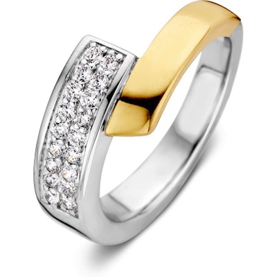 Excellent Jewelry RF626846 goud en zilveren ring 8,4 mm