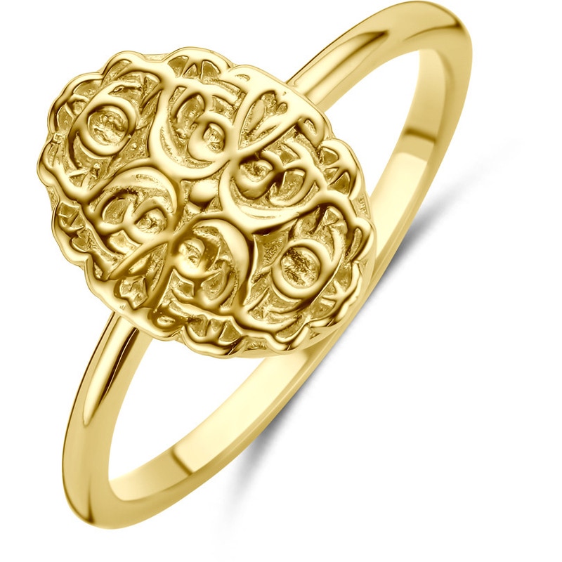 ring filigrain 14K geelgoud