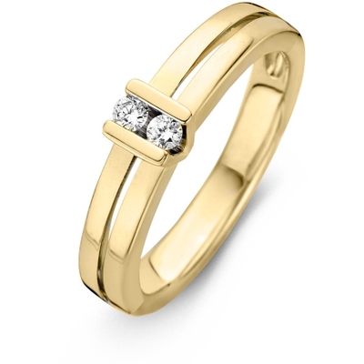 RG117948 14k gouden ring met 010 ct diamant 47 mm