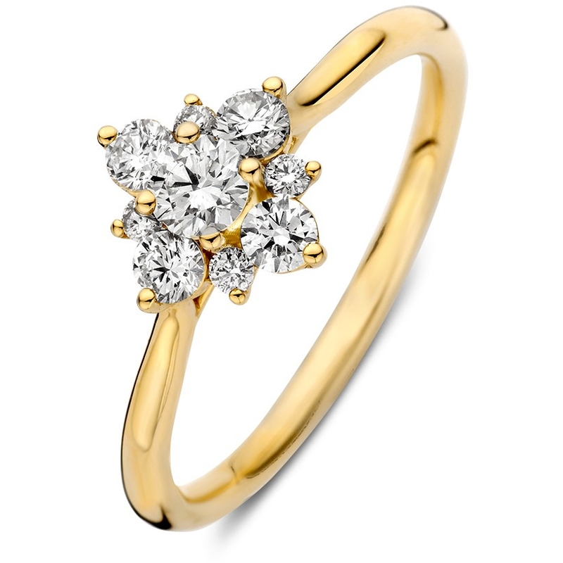 Excellent Jewelry RG118211 14k gouden ring diamant