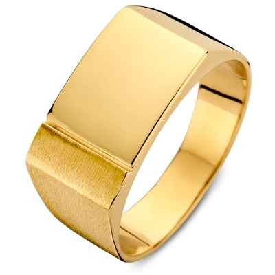 RC101163 14k gouden ring 10 mm