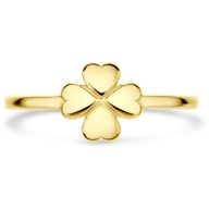 ring klavertje 14K geelgoud_4