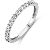 ring lab grown diamant 025ct h si 14K witgoud