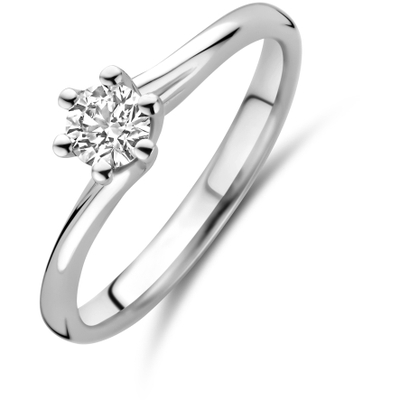 ring lab grown diamant 030ct g vs 14K witgoud