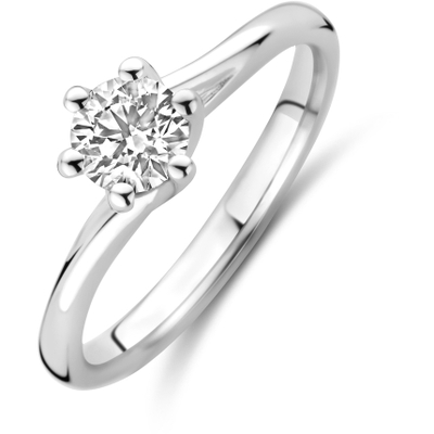 ring lab grown diamant 050ct g vs 14K witgoud