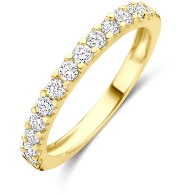 ring lab grown diamant 050ct h si 14K geelgoud