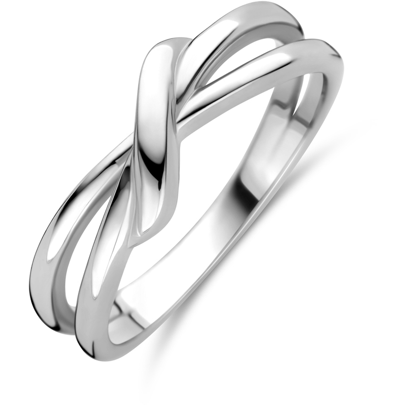ring zilver gerhodineerd