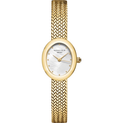 Rosefield MWGMG-M02 Mini Oval horloge 22 mm