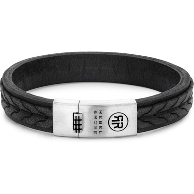 Rebel & Rose RR-L0078-S 2 Stranded 925 Black armband
