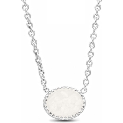 RWS-011-S Zilveren ketting met moedermelk hanger