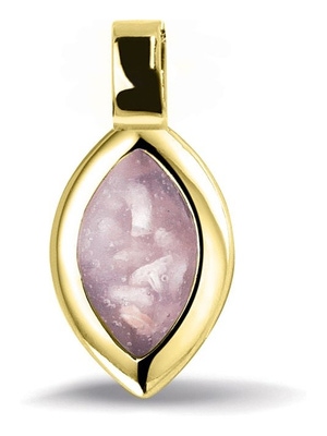 See You 135 S 14k gouden ashanger met hars