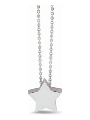 See You 702 S Zilveren collier met ashanger ster