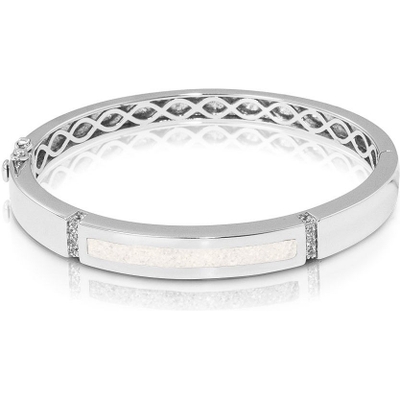 See You BL-011 Zilveren armband met moedermelk zirkonia 