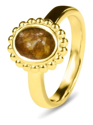 See You RG 019 14k gouden asring met hars