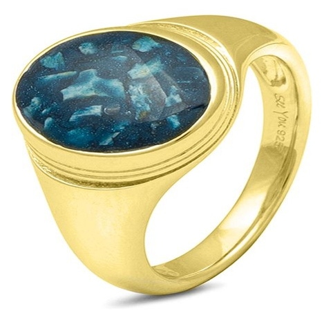 See You RG 052 14k gouden asring met hars