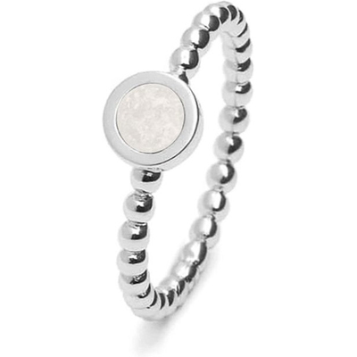 See You RG-002 Zilveren ring met moedermelk