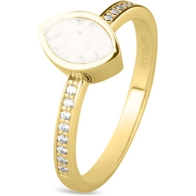 See You RG-016-Y14D 14k gouden ring met diamant en moedermelk