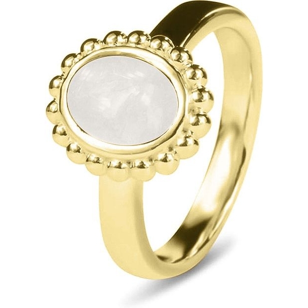See You RG-019-Y14 gouden ring met moedermelk
