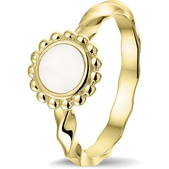 See You RG-030-14Y 14k gouden ring met moedermelk