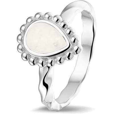 See You RG-031 Zilveren ring druppel met moedermelk