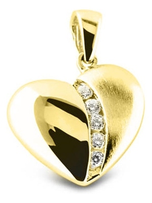 See You RL 003 14k gouden ashanger met zirkonia