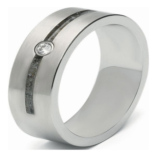 See You RS 007 Stalen asring zirkonia 6 mm met hars