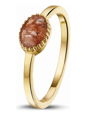 See You RY 001 14 karaat gouden asring met hars